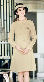 Aラインスカート 無地 362195