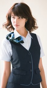 ESV-455 enjoy ベスト ストライプ 98-ESV455