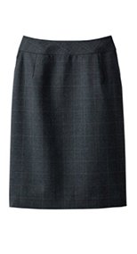 S-16551 16559 パトリックコックス タイトスカート ブラインドチェック 99-S16551