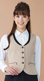 S-03860 03867 SELERY(セロリー) ベスト ツイード 99-S03860