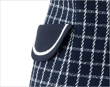 大人可愛いフラップポケットは物が落ちづらいなど便利