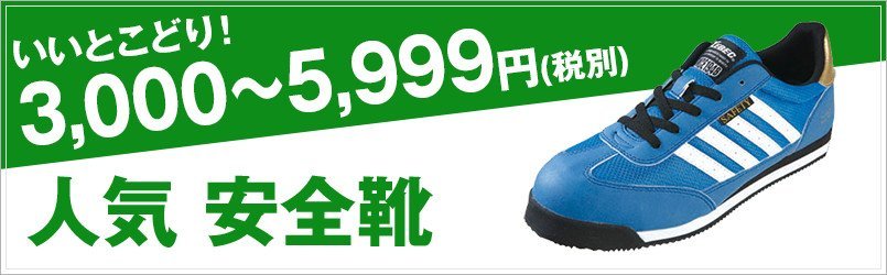 3,000円~5,999円の安全靴