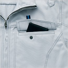 ペン差し付胸ポケット