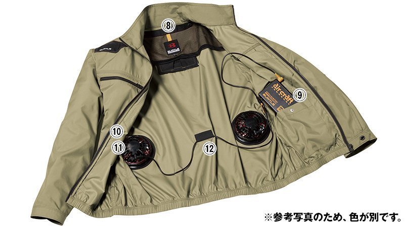バートルAC1121P 商品詳細・こだわりPOINT