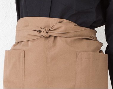 自由な結び方が可能な腰紐