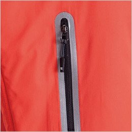 袖ファスナー
