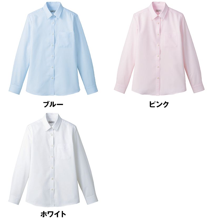 FB4030L FACEMIX 吸水速乾ブラウス/長袖(女性用) 色展開