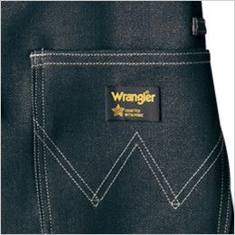 AZ64381 アイトス Wrangler(ラングラー) ミディエプロン(男女兼用) ブランド織りネーム