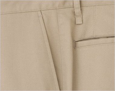 FP6310L ナチュラルスマイル ストレッチスタンダードチノパン(女性用) 斜めポケット