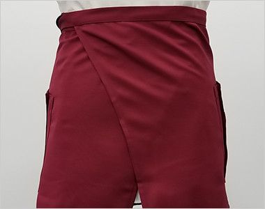 T-8088 チトセ(アルベ) プレミアムショートエプロン(男女兼用) サイズを選ばずに着られる大きめの身頃