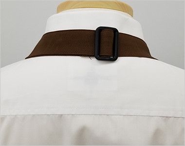 T-8091 チトセ(アルベ) 胸当てエプロン(男女兼用) サイズ調節可能なバックル付き