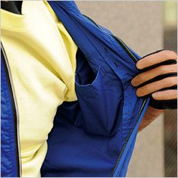 39017 桑和 半袖つなぎ 続服 内ポケット