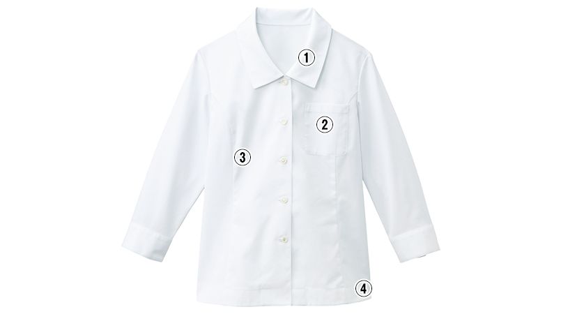 34213 BONUNI(ボストン商会) ブラウス/七分袖(女性用) 商品詳細・こだわりPOINT