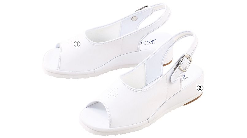 758 FOLK(フォーク) コスパが良くて軽いナースサンダル 女性用 商品詳細・こだわりPOINT