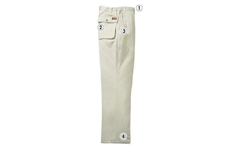 自重堂 48091 綿100%防寒パンツ(裏地フリース) 商品詳細・こだわりPOINT